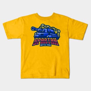 Spartan Battle Tank Gaming Design T-shirt Coffee Mug Apparel Notebook Sticker Gift Mobile Cover Kids T-Shirt